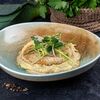 Котлета поволжская с картофельным кремом и кунжутным соусом в Гусь по цене 806