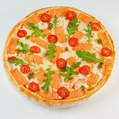 Пицца с Лососем большая в СитиФокс по цене 2417 ₽