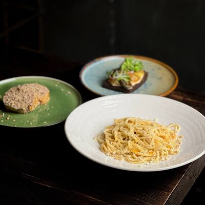 Сет №59 Салат, горячее, десерт в Нобель по цене 590 ₽