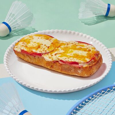 Брускетта с беконом и чеддером в Dostaевский по цене 378 ₽