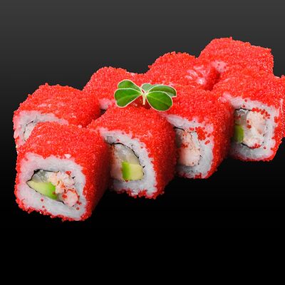 Калифорния с камчатским крабом и гребешком в Sushi & More по цене 850 ₽