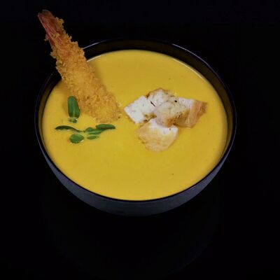 Крем-суп с креветкой в Суши и Роллы Ли по цене 506