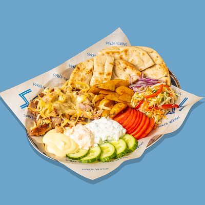 Гирос Сырный открытый в Sparta Gyros по цене 635 ₽