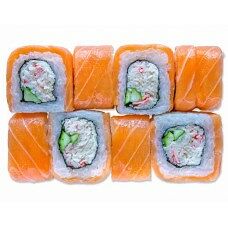 Филадельфия с крабом 8 шт в Маленькая Флоренция по цене 677 ₽