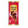 Шоколад молочный Alpen Gold Клубника-йогурт в КофеНямия по цене 200