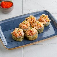 Ролл темпура с крабом в Баклажан в ТЦ 