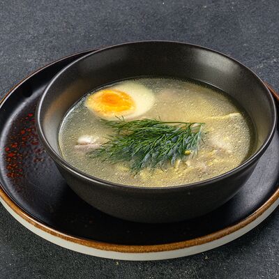 Куриный суп-лапша в FatBoy PUB по цене 460 ₽