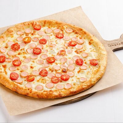 Пицца детская с сосискамив Бублик по цене 590 ₽