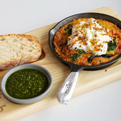 Фриттата со страчателлой в Шаверма и Пельмень по цене 3490 ₽