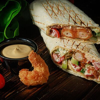 Шаурма с креветками в Am/Pm Street Food по цене 662 ₽