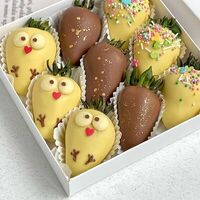 Клубника в шоколаде Цыпочки в SweetGift клубника в шоколаде