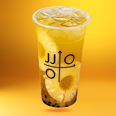 Фруктовый чай со льдом бабл ти в Jin Ju Bubble Tea & Cafe по цене 450 ₽