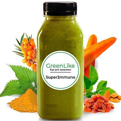 Смузи SuperImmuno в Green like по цене 350 ₽