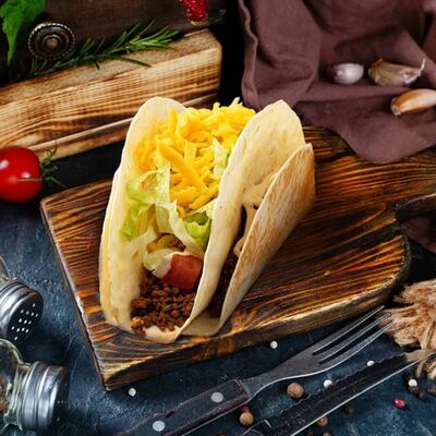 Двойной Тако биф в Escobar Burgers Tako & Burrito Premium по цене 689 ₽