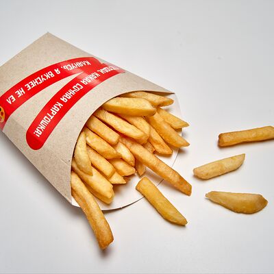 Картошка фри (стандартная порция) в Братья Чарзи по цене 219 ₽