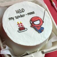 Бенто-торт Спайдер мен в The.cakes_spb