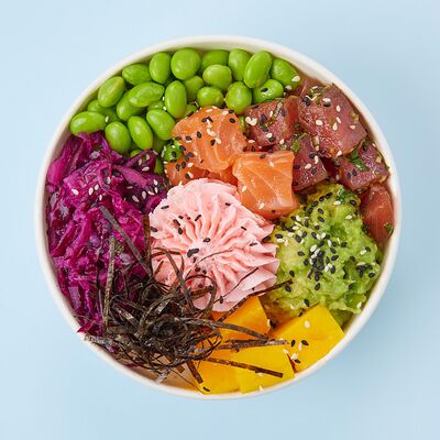 Поке Лосось-тунец L в Poke Moon по цене 940 ₽