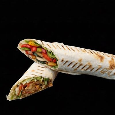 Шаурма овощная в Holy salt Шаурма Шашлык по цене 330 ₽