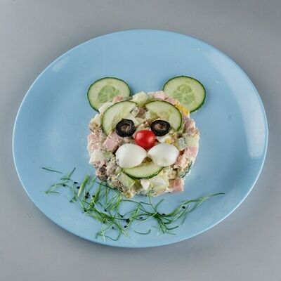 Салат тедди в Космос по цене 400 ₽