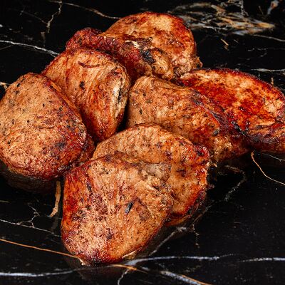 Шашлык из свиной мякоти в Шаурма-syndicate46 по цене 216 ₽