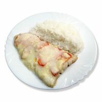 Филе белой рыбы с рисом в Фитнес меню