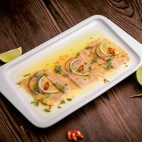 Тирадито из лосося в Mi Casa