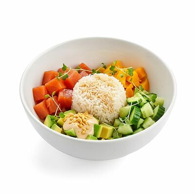 Поке с лососем в DoBro Coffee по цене 890 ₽