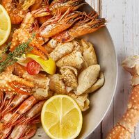 Кальмар на гриле в Mr. Crabs