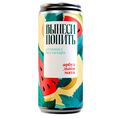 Лимонад Вынеси попить Арбуз, Дыня, Мята в Джекина доставка по цене 230 ₽