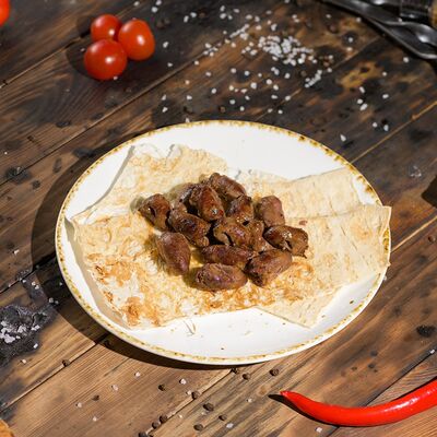 Шашлык из куриных сердец 100г в Ресторан Мангал по цене 250 ₽