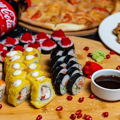 Сет Алма-Ата в Meduza Sushi по цене 12590 ₸