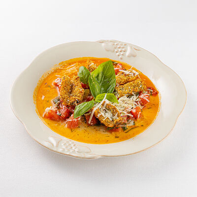 Хрустящие сардины с рагу из томатов в La Scala Trattoria Ignazio по цене 28 р.