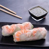 Спринг ролл с креветками в SushiDays