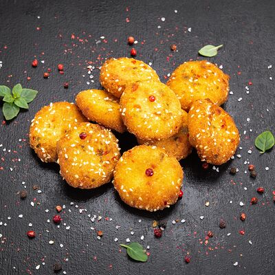 Сырные монетки острые в Римские пиццы по цене 320 ₽