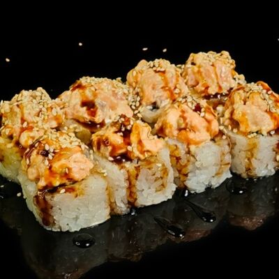 Запеченная Филадельфия (половина) в HamsteR по цене 505 ₽