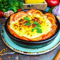 Жареный сулугуни на кеци в BERICONI