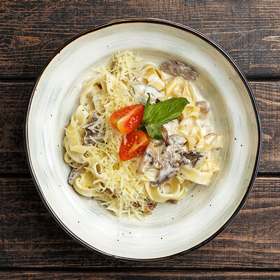 Паста Феттуччине с телячьими щечками в Ферма по цене 549