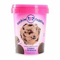 Мороженое Баскин Роббин, Печенье со сливками Бзмж в Азбука Вкуса Экспресс Меню