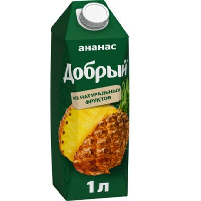 Сок Добрый Ананасв Крафт & Бургер по цене 390 ₽