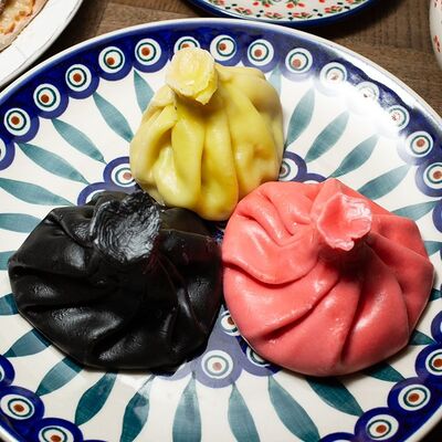 Хинкали со страчателлой и малиной в Ресторан-сыроварня Брынза по цене 125