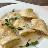 Блины без глютена с мясом в Zojefina