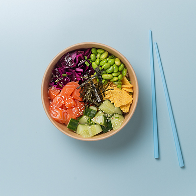 Поке с лососем в Rollwell по цене 830 ₽