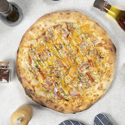 Пицца Чизбургер в Risoy по цене 959 ₽