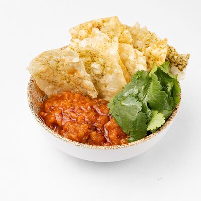 Овощное соте с хрустящей лепёшкой в Гоген по цене 594 ₽