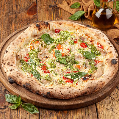 С курицей и печеным перцем в Сыроварня по цене 1250