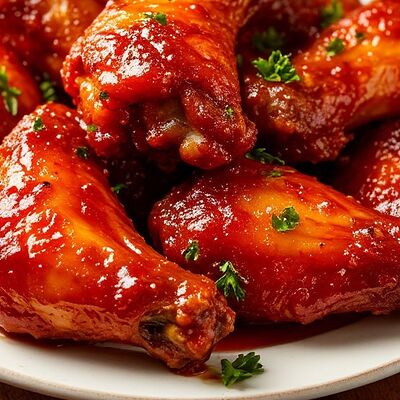 Крылья барбекю в Griller по цене 680 ₽