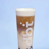 Латте с тапиокой холодный Обьем L (большой) в Double Bubble Tea