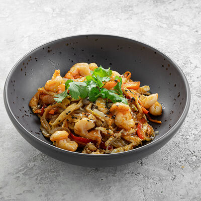 Вок с креветками в Нектарин по цене 810 ₽