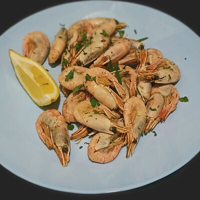 Креветки отварные в Shengen+ по цене 360 ₽