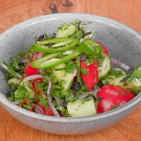 Овощной салат по-грузински в Лари